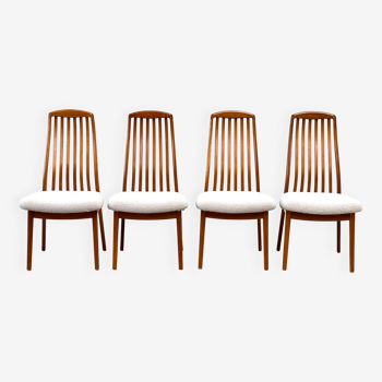 4 chaises de salle à manger by Preben Shou Danemark