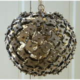 Murano smoked glass suspension