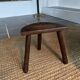 Tabouret de ferme bois tripode vintage