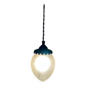 Art deco ceiling light suspension