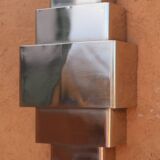 Art Deco chrome wall light