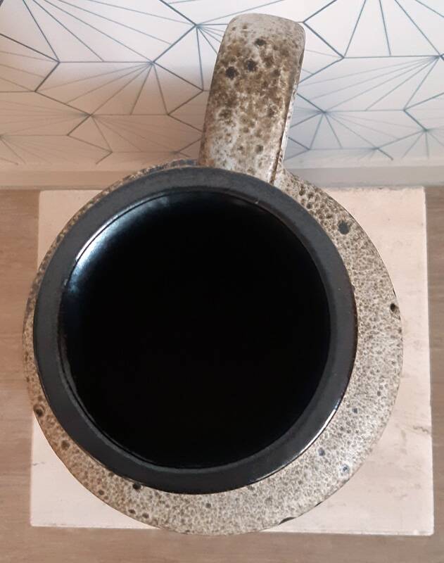 Large vintage ceramic vase “West-Germany” 1950s.