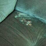 Living room, 2 armchairs and 3-seater sofa, OKAY model, Adriano Piazzesi, 1970