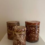 Italian 19th-century glazed daggerboards