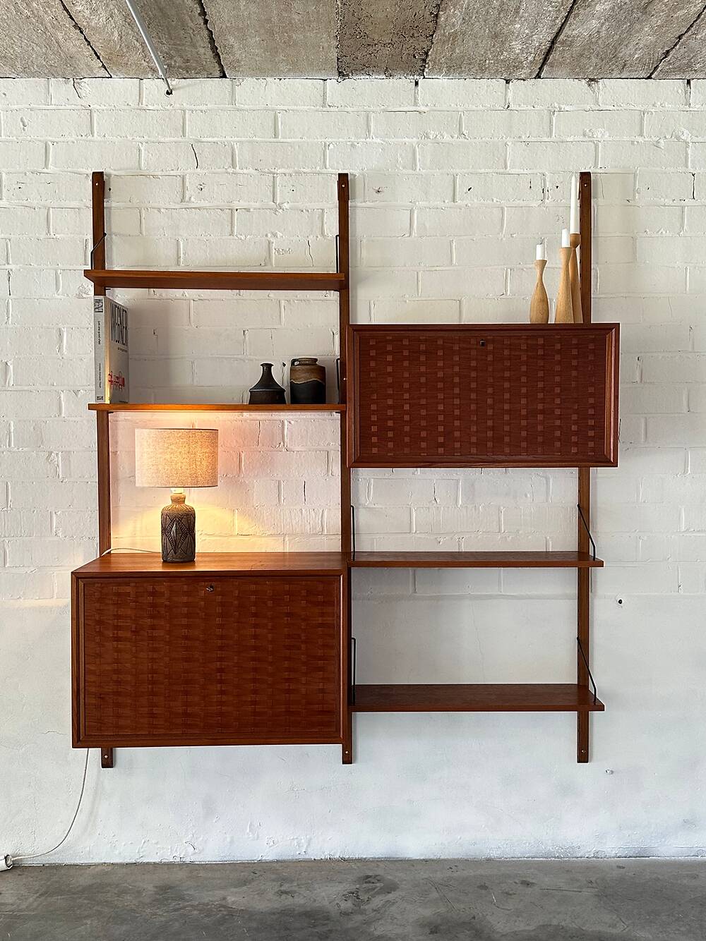 Wall unit, Poul Cadovius, Royal System, Denmark