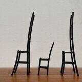 Vintage cast iron art sculptures, set of 3