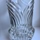 Molded glass vase art deco style made in France