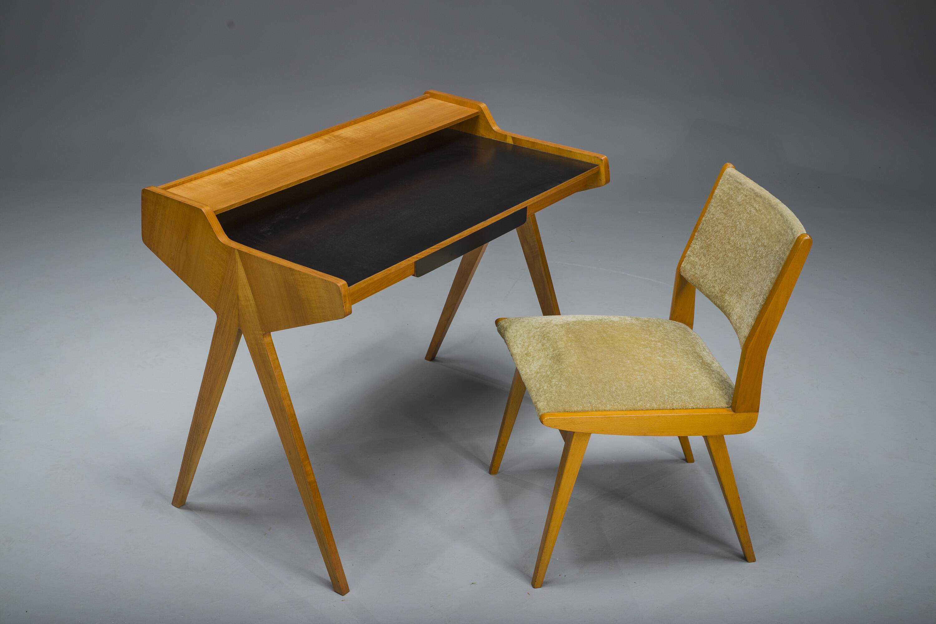Desk by Helmut Magg for WK Möbel, 1950s