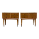 Italian Mid-Century modern bedside tables, 1950s, set of 2