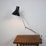 Mid-century work adjustable table lamp designed by Josef Hůrka for Napako, 1960's.