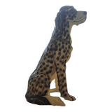 Chien en céramique