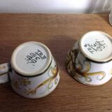 Set of 2 ceramic cups Keraluc Quimper
