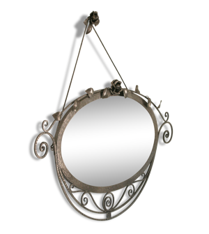 miroir en fer forgé
