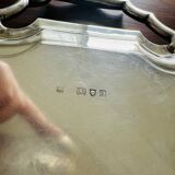 Plateau en argent massif – Thomas Bradbury & Sons – 1896 – 3950gr