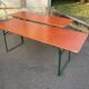 Pair of brasserie tables
