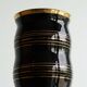 Large sculptural glass vase from the 1940s.