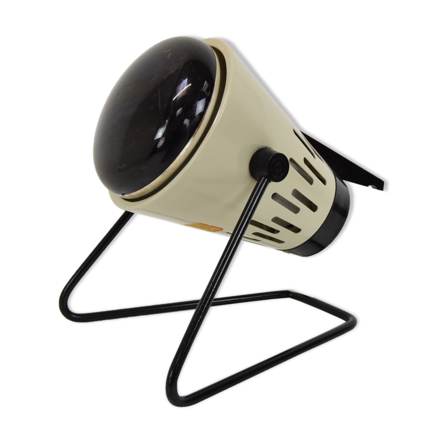 Mid-century infra table lamp,r ed light, circa 1980's