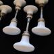 Set of 5 pairs of porcelain handles (B-0017)