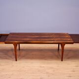 Danish coffee table in rosewood by Johannes Andersen for Uldum Møbelfabrik, 1960s