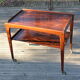 Scandinavian service, rosewood, 60s