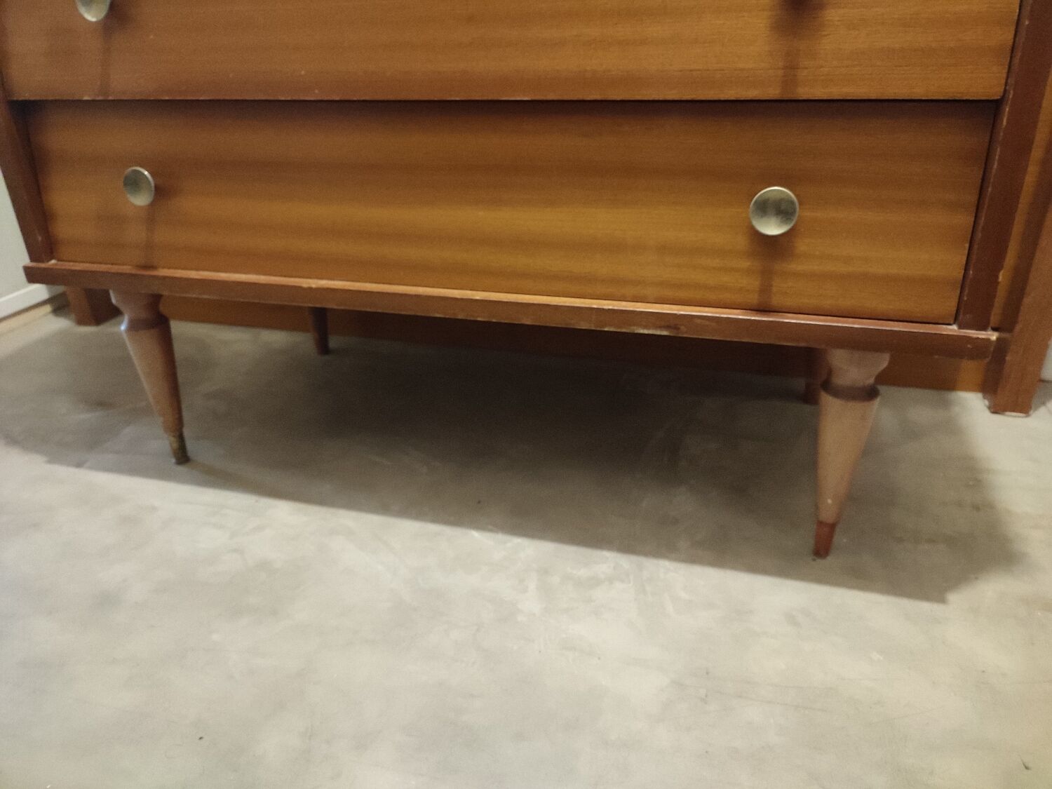 Vintage chest of drawers 4 drawers 1960