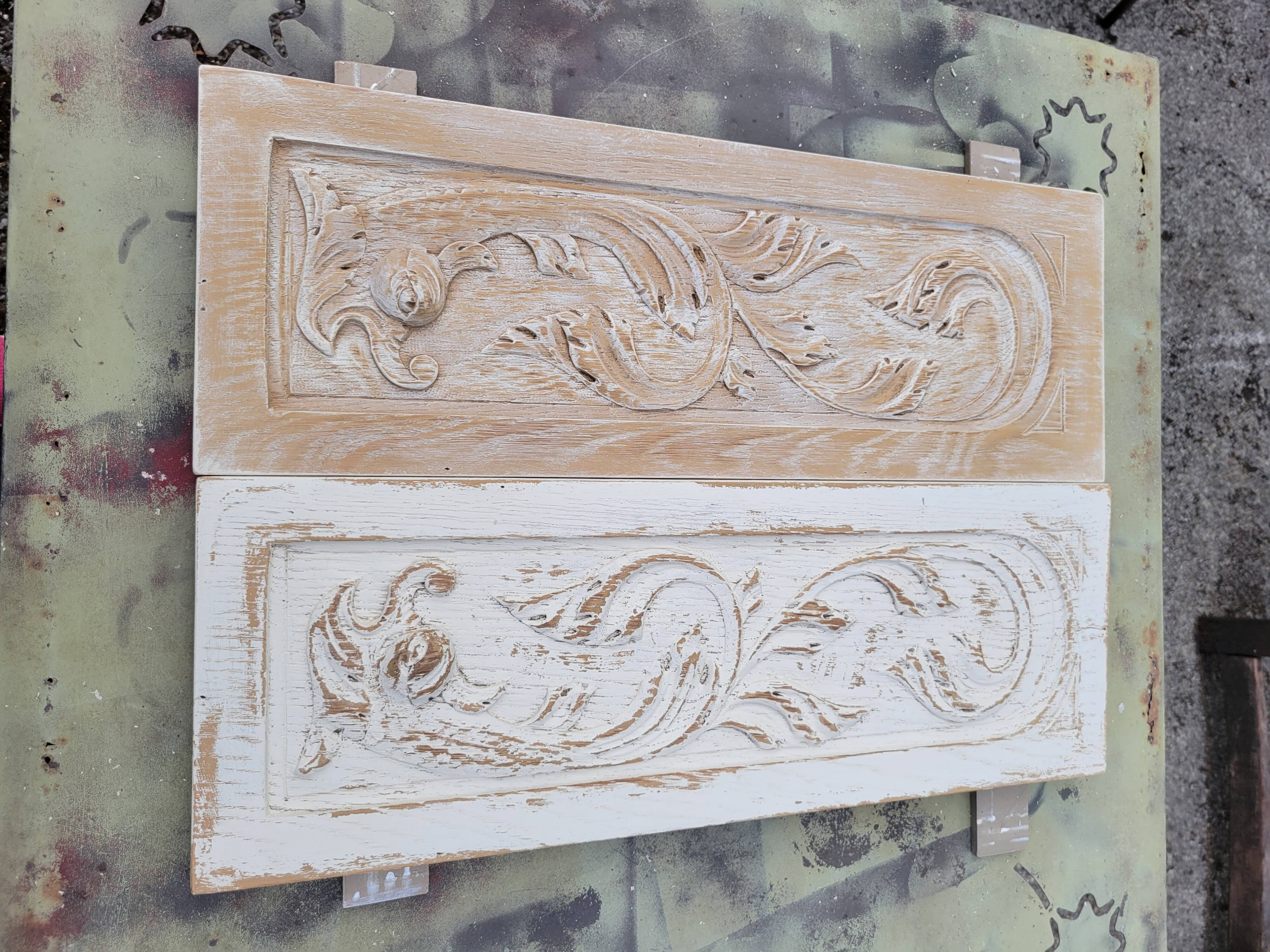 Set of 2 decorative panels