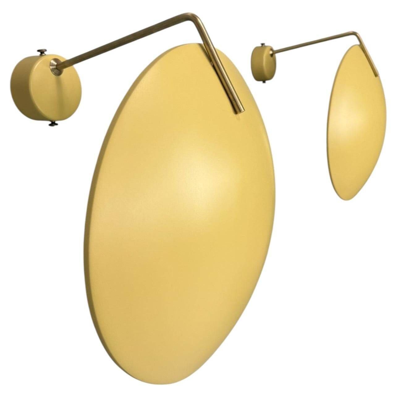 Bruno Gatta for Stilnovo - Model 232 Wall / Ceiling Lamps, Italy, 1962. Set of 2 pieces
