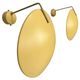 Bruno Gatta for Stilnovo - Model 232 Wall / Ceiling Lamps, Italy, 1962. Set of 2 pieces