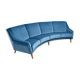 Curved Italian sofa 1950