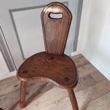 Pair of brutalist chairs