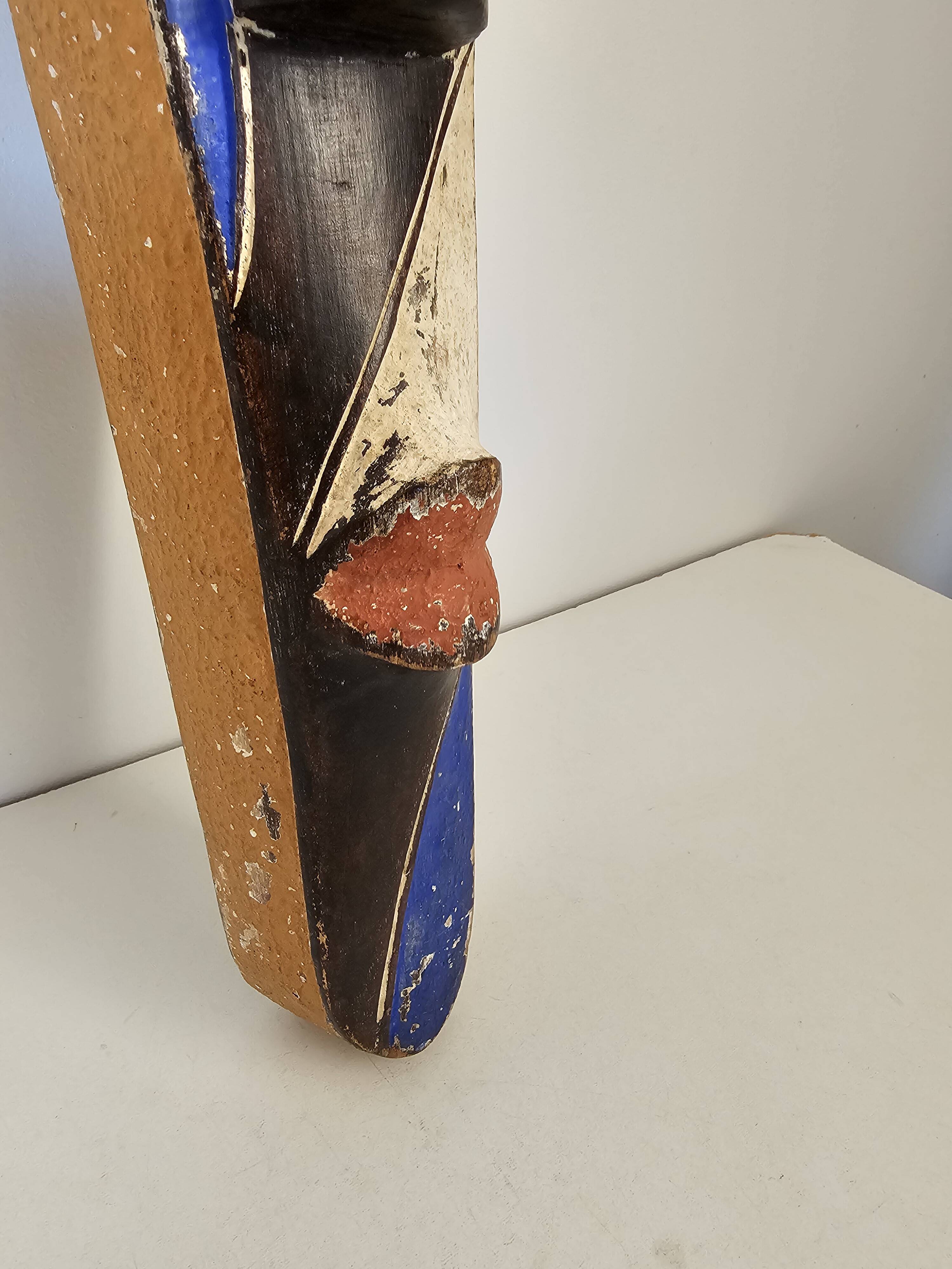 Grand decorative African mask Fang - Gabon - Tribal African art