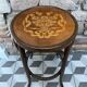 Tabouret haut de bar 1900 bois courbé« Marguerites »