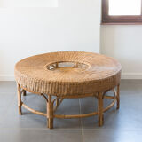 Rattan coffee table 120 cm