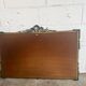 Vintage green XL mirror / wall mirror