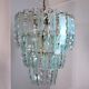 Chandelier Zero Quattro, 3 levels, Murano glass Italy 1970