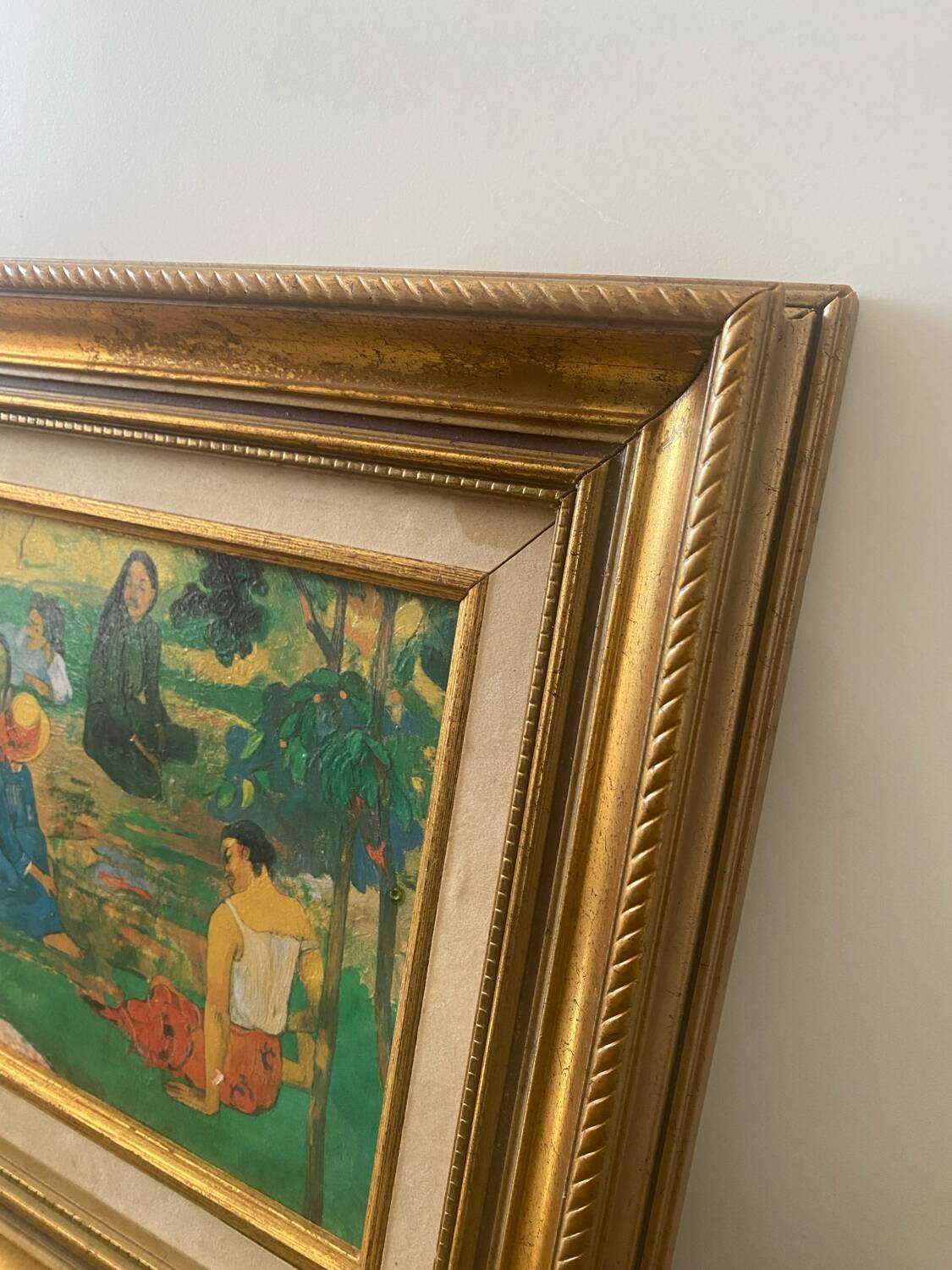 Reproduction parau parau Paul Gauguin