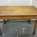 Old wooden administration table