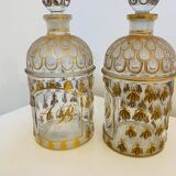 Lot of 2 bottles of vintage Guerlain Cologne perfume.