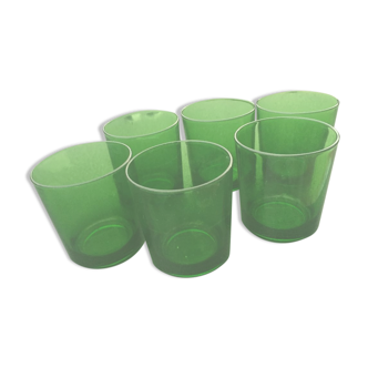 Set of 6 vintage glasses
