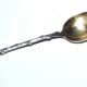 Set of 6 mocha coffee spoons in silver metal RENEKA coffee bean