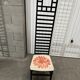 series of 4 80s/90s mackintosh style chairs
