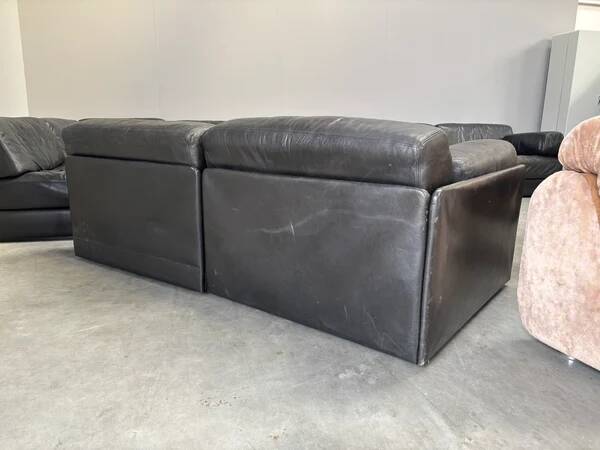 XXL modular De Sede DS76 sofa / daybed, Swiss design 1970s