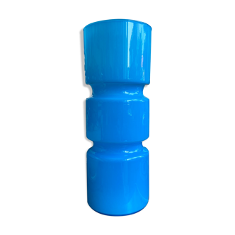 Blue Scandinavian table lamp