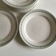Set of 10 plates Sarreguemines 1900 faience U-C Nobilis