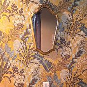 Gilded Mirror XX France Vintage Decoration Classic Gilded Wooden Frame