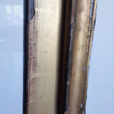 Parefeu écran de cheminée époque Napoléon III en bois doré  - XIXe ( H 108 cm)