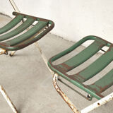 Paire de chaises Tolix T1 pliantes
