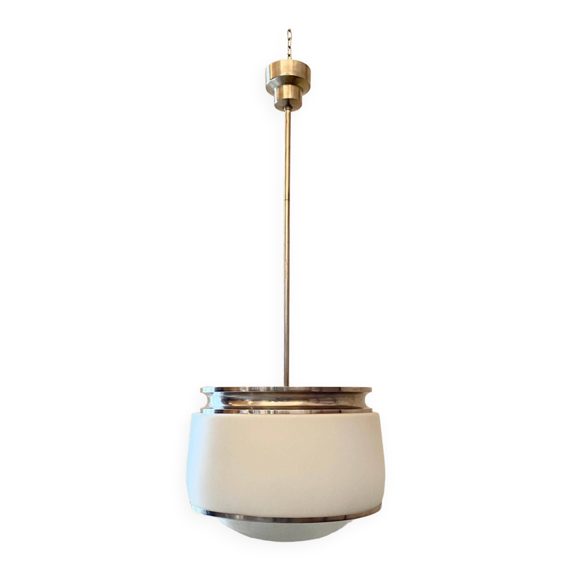 Italian Mid Century Modern "Kappa" Ceiling Pendant, Sergio Mazza for Artemide