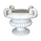 Paolo Marioni coupe / table foot / decoration / container with silk ferns