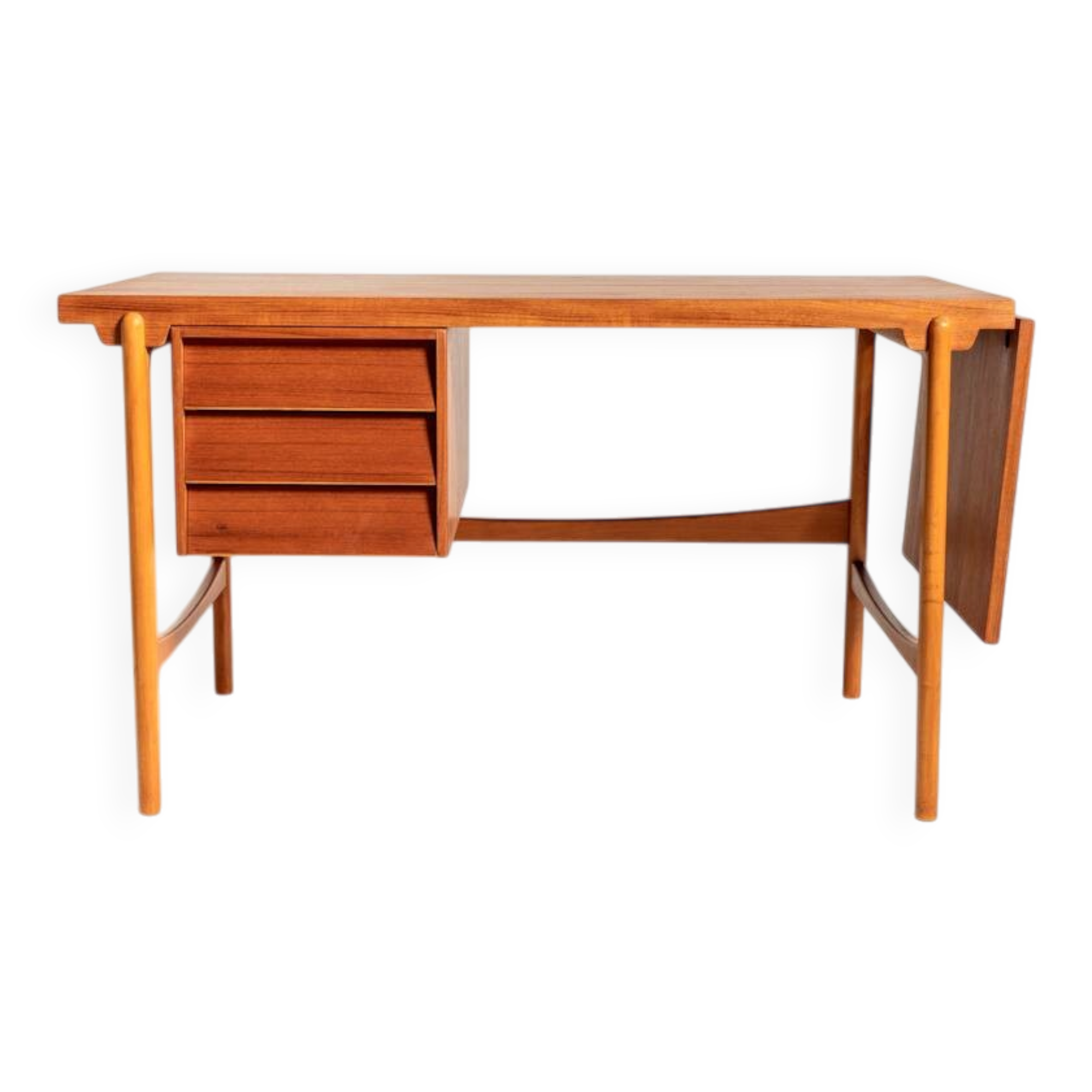 Bureau "378" par Eric Johansson pour Abrahamssons Möbelfabrik, 1956